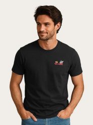 WOOOP Koszulka "Tom and Jerry Classic Faces" w kolorze czarnym rozmiar: XL. Czarne bezrękawniki Wooop, xl, bez wzorów, z bawełny, bez kołnierzyka, bez ramiączek. Za 56.99 zł.