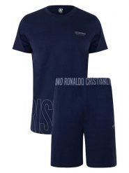 CR7 Piżama w kolorze granatowym rozmiar: L. Niebieskie piżamy CR7, l, bez wzorów, z bawełny, bez ramiączek. Za 113.95 zł.