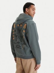 RVCA Bluza Butterfly Poster EVYSF00136 Zielony Boxy Fit. Zielone bluzy RVCA, m, bez wzorów, z bawełny, bez kaptura. Za 389.99 zł.