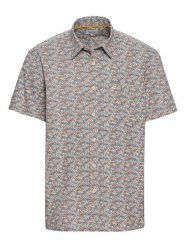 Camel Active Koszula - Regular fit - w kolorze khaki rozmiar: L. Brązowe koszule Camel Active, l, bez wzorów, z bawełny, bez kołnierzyka, bez ramiączek. Za 123.82 zł.