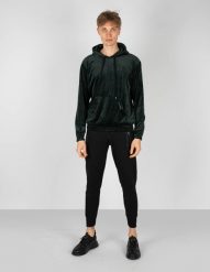 Takeshy Kurosawa Bluza | 83138 | Felpa Hoodie Ciniglia | Mężczyzna | Zielony. Zielone bluzy Takeshy Kurosawa, m, bez wzorów, z elastanu, bez kaptura. W wyprzedaży za 279.00 zł.