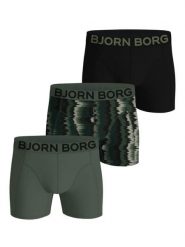 Bjorn_borg Rozciągliwe bokserki 3 szt. z bawełny z recyklingu – MULTIPACK 1. Bokserki Björn Borg, l, bez wzorów, z bawełny. Za 312.50 zł.