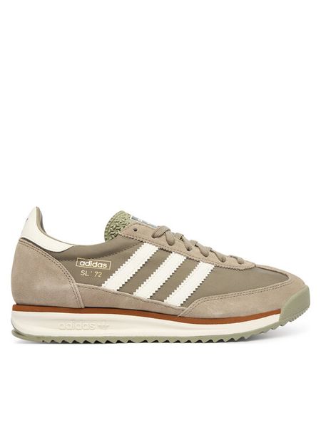 Adidas Sneakersy Sl 72 Rs JQ9719 Brązowy. Brązowe buty sportowe casual Adidas, bez wzorów, ze skóry, bez zapięcia. Za 322.99 zł.