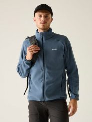 Regatta Kurtka polarowa "Hadfield" w kolorze błękitnym rozmiar: 3XL. Niebieskie kurtki Regatta, xl, bez wzorów, z polaru, bez kaptura. Za 79.59 zł.