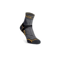 Skarpety do biegania męskie Bridgedale Lt T2 Merino Sport 3/4. Szare skarpetki sportowe Bridgedale, bez wzorów. Za 78.99 zł.