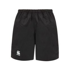Krótka Canterbury Advantage. Czarne szorty CANTERBURY, bez wzorów, sportowe. Za 261.50 zł.