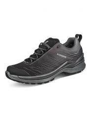 LOWA Buty trekkingowe "Zirrox GTX" w kolorze czarno-szarym rozmiar: 42. Czarne buty trekkingowe Lowa, bez wzorów, z gore-texu, bez zapięcia. Za 368.96 zł.