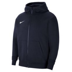 Bluza sportowa męska Nike Park 20 Fleece Fullzip Hoodie. Białe bluzy z kapturem Nike, l, bez wzorów, z kapturem. Za 302.00 zł.