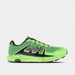 Buty do biegania męskie, Inov-8 Trailfly G 270 V2. Czarne buty do biegania Inov-8, bez wzorów, z gumy, bez zapięcia, do biegania. Za 579.99 zł.