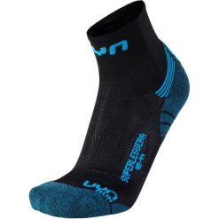 Męskie skarpety do biegania Uyn run superleggera socks. Czarne skarpety UYN, bez wzorów. Za 79.99 zł.