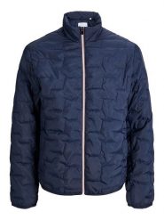 Jack & Jones Kurtka pikowana w kolorze granatowym rozmiar: M. Niebieskie kurtki Jack & Jones, m, bez wzorów, bez kaptura. Za 149.31 zł.
