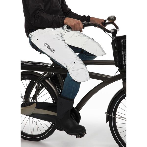 Wodoodporne legginsy Rainlegs Artic Hollow Fiber. Białe legginsy długie sportowe RAINLEGS, l, bez wzorów. Za 243.49 zł.