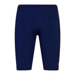 Jammery kąpielowe męskie Nike Hydrastrong Solid Jammer. Niebieskie kąpielówki Nike, m, bez wzorów. Za 179.99 zł.