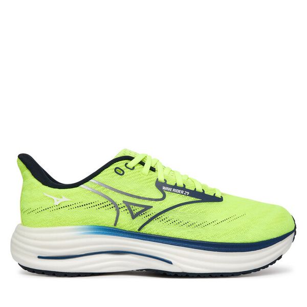 Buty do biegania Mizuno. Zielone buty do biegania Mizuno, bez wzorów, bez zapięcia, do biegania, mizuno wave. Za 689.99 zł.