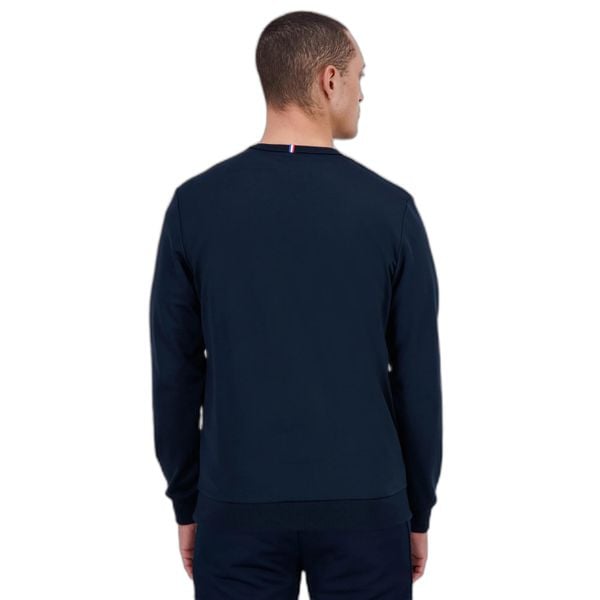 Bluza Le Coq Sportif Heritage SP N°1. Niebieskie bluzy bez kaptura le coq sportif, s, bez wzorów, z materiału, bez kaptura. Za 193.99 zł.