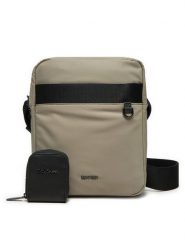 Calvin Klein Saszetka K50K512770 Beżowy. Brązowe saszetki i nerki CALVIN KLEIN, bez wzorów, z materiału. Za 269.99 zł.
