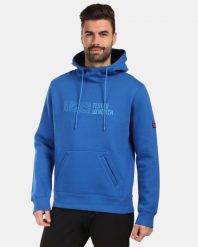 Męska bawełniana bluza z kapturem Kilpi NORTHEN-M. Niebieskie bluzy z kapturem Kilpi, m, bez wzorów, z bawełny, z kapturem. Za 318.77 zł.