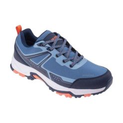 Męskie Wodoodporne Niskie Buty Sportowe Hiset. Niebieskie buty turystyczne Hi-tec, bez wzorów, z gumy, bez zapięcia, trekkingowe. Za 337.00 zł.