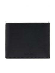 Calvin Klein Portfel męski Ck Premium Bifold 5Cc W/Coin K50K512923 Czarny. Czarne portfele CALVIN KLEIN, bez wzorów, ze skóry. Za 239.99 zł.