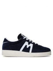 Karhu Sneakersy Trampas F809006 Granatowy. Niebieskie buty sportowe casual karhu, bez wzorów, ze skóry, bez zapięcia. Za 479.99 zł.