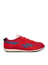 Reebok Sneakersy EO-R400 100245070 Czerwony. Czerwone buty sportowe casual Reebok, bez wzorów, z materiału, bez zapięcia. Za 299.99 zł.