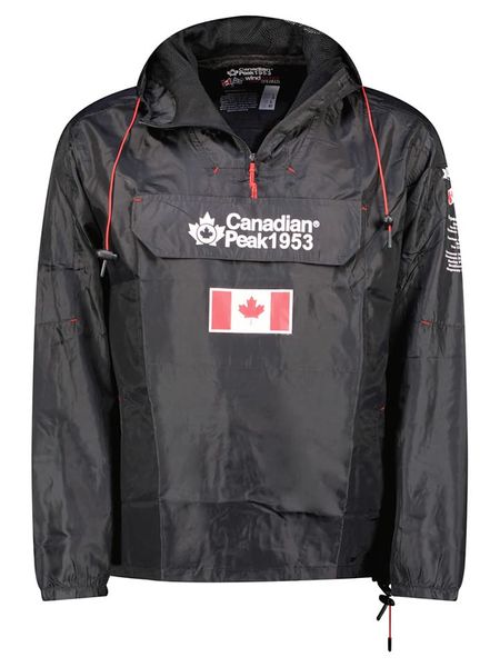 Canadian Peak Kurtka przejściowa "Butaneak" w kolorze czarnym rozmiar: XL. Czarne kurtki Canadian Peak, xl, bez wzorów, bez kaptura. Za 105.14 zł.