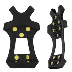 Nakładki antypoślizgowe na buty mini raczki. Buty trekkingowe 4FIZJO, na zimę, bez wzorów, bez zapięcia. Za 49.99 zł.