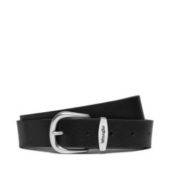 Pasek Męski Wrangler. Czarne paski Wrangler, bez wzorów. Za 149.99 zł.