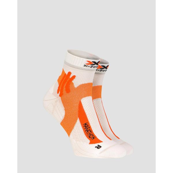 Skarpety X-SOCKS MARATHON 4.0. Białe skarpety X-Socks, bez wzorów. W wyprzedaży za 80.00 zł.