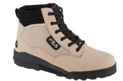 Trapery męskie, Fila Grunge II BL Mid. Brązowe trapery Fila, z materiału, bez zapięcia. Za 399.00 zł.