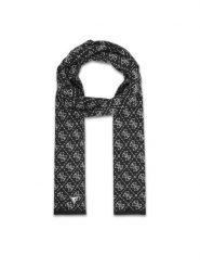 Guess Szalik M5BZ19 Z0442 Czarny. Czarne szaliki Guess, z aplikacjami, z nylonu. Za 199.99 zł.