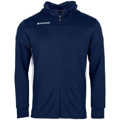 Bluza dresowa z kapturem i zamkiem błyskawicznym Stanno Pride. Niebieskie bluzy z kapturem STANNO, l, bez wzorów, z dresówki, z kapturem. Za 222.00 zł.
