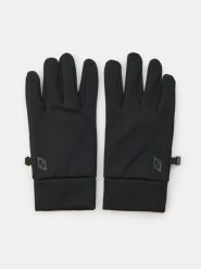 Rękawiczki TOUCHSCREEN - czarny. Czarne rękawiczki Sinsay, bez wzorów. Za 25.99 zł.