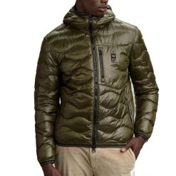 Kurtka BLAUER WAVE Zielony. Zielone kurtki Blauer, bez wzorów, z tkaniny, bez kaptura. Za 1,785.33 zł.