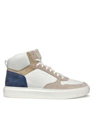Geox Sneakersy U Deiven U555WC 04722 C1352 Biały. Białe buty sportowe casual Geox, bez wzorów, ze skóry, bez zapięcia. Za 259.99 zł.