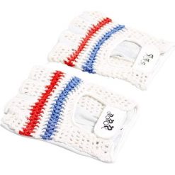 Rękawiczki wyścigowe szydełkowe rozmiar S — syntetyczne. Białe rękawiczki TORMINO, bez wzorów, z syntetyku. Za 81.80 zł.