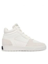 Emporio Armani Sneakersy EM004840 AF24321 M0360 Biały. Białe buty sportowe casual Emporio Armani, bez wzorów, ze skóry, bez zapięcia. Za 1,299.00 zł.