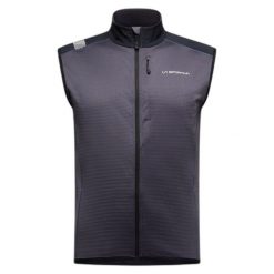Kurtka bez rękawów La Sportiva Existence. Szare kurtki La Sportiva, xl, bez wzorów, z materiału, bez kaptura. Za 378.50 zł.