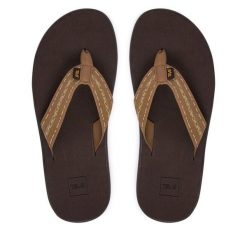 Japonki Teva. Brązowe japonki Teva, bez wzorów. Za 189.99 zł.