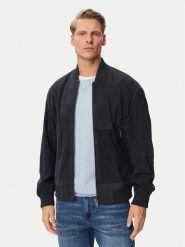 BOSS Kurtka skórzana Jonorve 50562519 Granatowy Regular Fit. Niebieskie kurtki Boss, m, bez wzorów, ze skóry, bez kaptura. Za 2,399.00 zł.