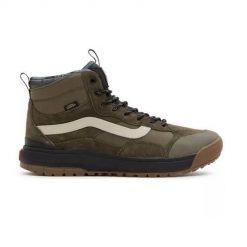 Buty do chodzenia męskie Vans Ultrarange Exo Hi. Zielone buty sportowe casual Vans, bez wzorów, z materiału, bez zapięcia. Za 818.00 zł.