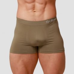 Bokserki męskie bezszwowe slim Seamless 2Pack. Bokserki GYMBEAM, m, bez wzorów, z materiału. Za 59.90 zł.