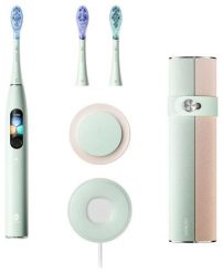 Szczoteczka soniczna Oclean X Ultra 20 Set AI miętowy. Szczoteczki elektryczne Oclean. W wyprzedaży za 599.00 zł.