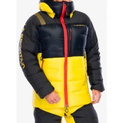 Kurtka puchowa męska La Sportiva Olympus Tech Down Parka. Żółte kurtki La Sportiva, m, bez wzorów, z puchu, bez kaptura. Za 3,327.99 zł.