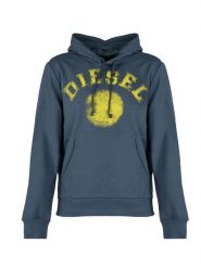Diesel Bluza "Ginn Hood" | A08692-0HAYT | Mężczyzna | Niebieski. Niebieskie bluzy Diesel, m, bez wzorów, z bawełny, z kapturem. W wyprzedaży za 349.00 zł.