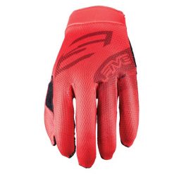 Rękawiczki XR-LITE - PASKI CZERWONE (czerwone) - XXXL/13. Czerwone rękawiczki FIVE GLOVES, bez wzorów. Za 117.00 zł.