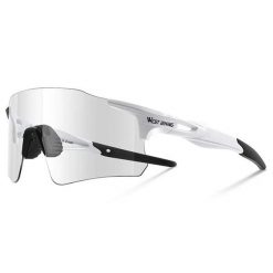 Lekkie okulary rowerowe fotochromowe z poliwęglanu. Białe okulary przeciwsłoneczne WEST BIKING. Za 151.96 zł.