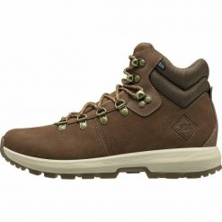 Buty turystyczne męskie Helly Hansen COASTAL HIKER. Brązowe buty turystyczne Helly Hansen, bez wzorów, bez zapięcia. Za 291.99 zł.