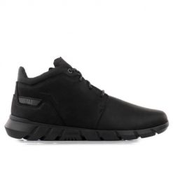 Buty do chodzenia męskie Caterpillar Hendon. Czarne buty sportowe casual CATerpillar, bez wzorów, z materiału, bez zapięcia. Za 445.00 zł.