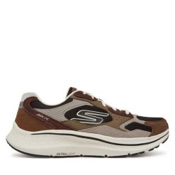 Buty do biegania Skechers. Brązowe buty do biegania Skechers, bez wzorów, bez zapięcia, do biegania. Za 269.99 zł.